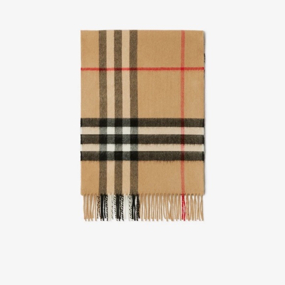 Burberry Check Cashmere Scarf - Picture 3 of 3
